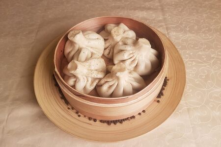 Хинкали с сыром сулугуни