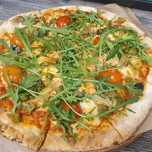 Пицца Лосось