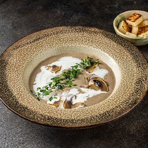 Крем-суп из шампиньонов