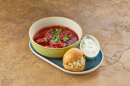 Борщ с говядиной