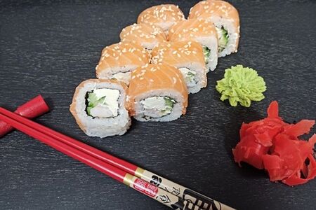 Ролл Филадельфия с креветкой