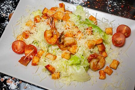 Цезарь с креветками