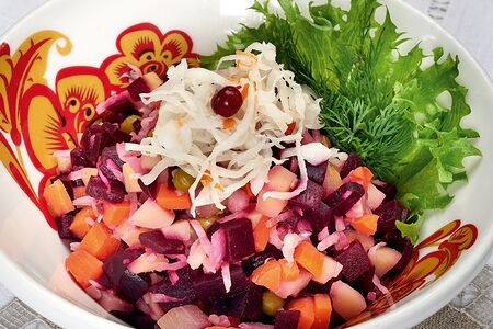 Винегрет постный