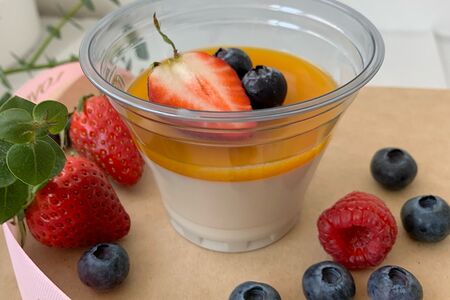 Панна котта тропическая