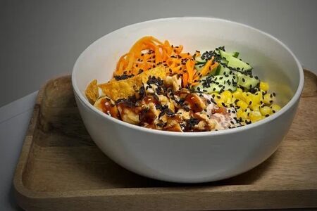 Поке с курицей