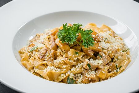 Паппарделле Белые грибы