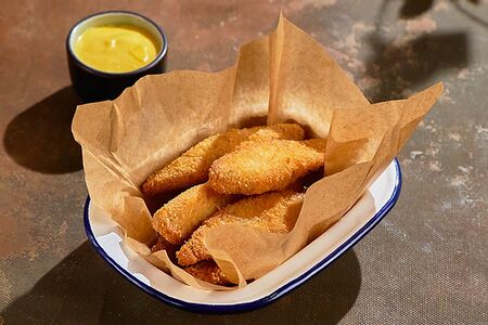 Стрипсы из курицы в кокосовой панировке