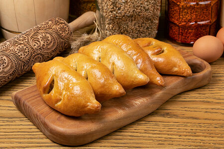 5 пирожков с капустой