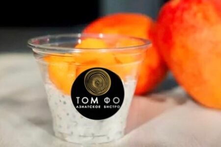 Чиа-пудинг с манго