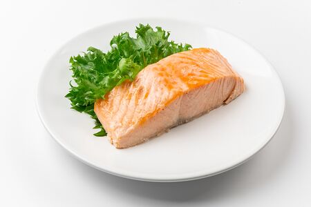 Лосось стейки на пару