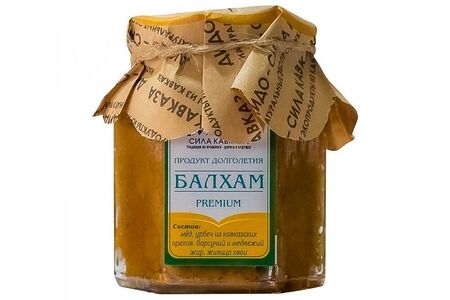 Балхам с живицей хвои Сила Кавказа