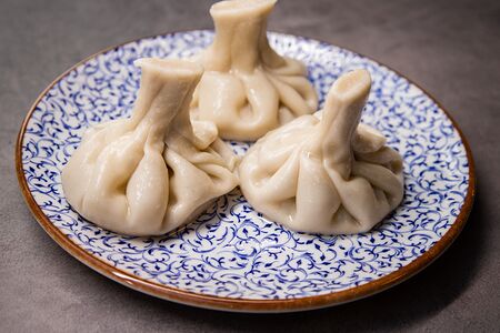 Хинкали с грибами