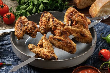 Шашлык из куриных крылышек