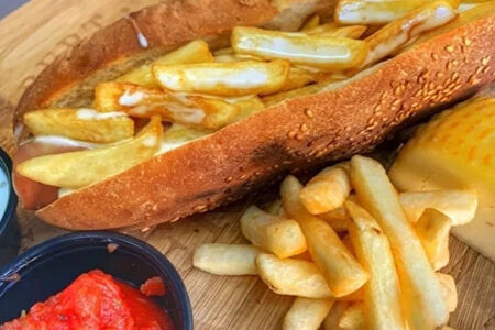 Хот-дог Картофелины Гари