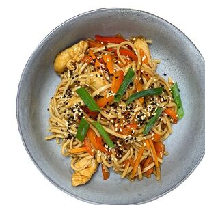 Лапша удон с цыплёнком
