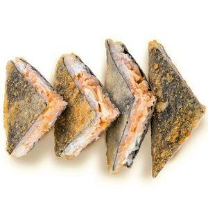 Сендвич темпура с лососем гриль