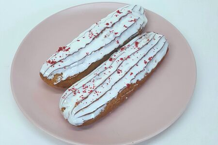 Эклер Малина