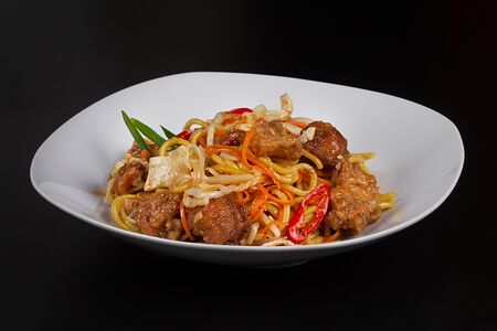 Чикен терияки с раменом