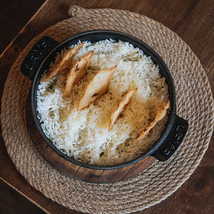 Բրնձով և լավաշով փլավ