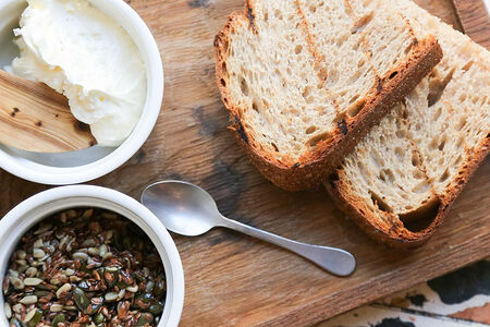 Хлеб и масло