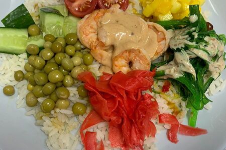 Поке с креветкой