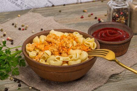 Макароны по-флотски