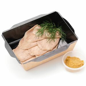 Язык говяжий с горчицей