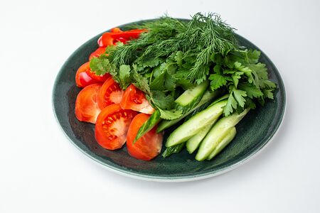 Свежие овощи