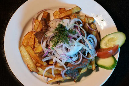 Поджарка из говядины