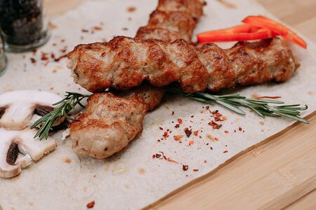 Люля-кебаб куриный