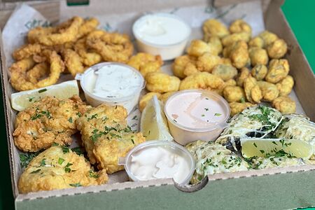 Закусочный бокс с морепродуктами