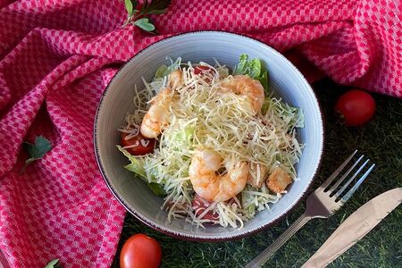 Цезарь с креветками