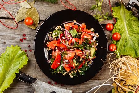 Салат Мангал