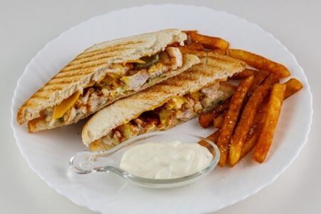 Комбо сэндвич с курицей