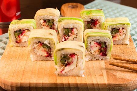 Ролл Зеленый Дракон