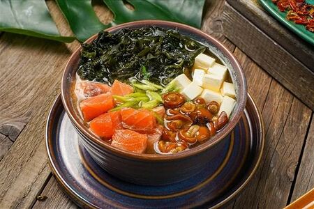 Мисо с лососем