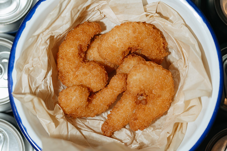 Хрустящие креветки