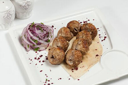 Шашлык из шампиньонов