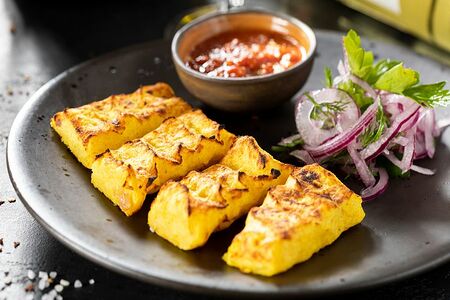 Люля-кебаб из картофеля