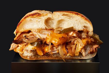 Чизстейк-сэндвич с курицей