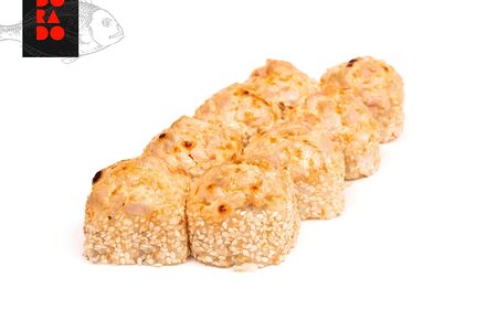 Лосось в кунжуте