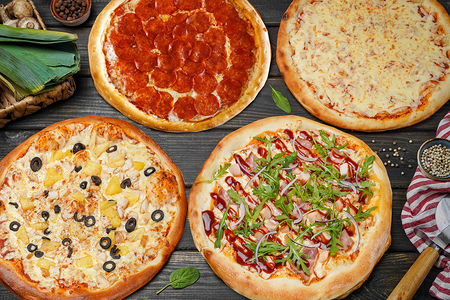 Комбо 4 пиццы