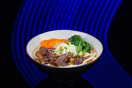 Суп удон с говядиной