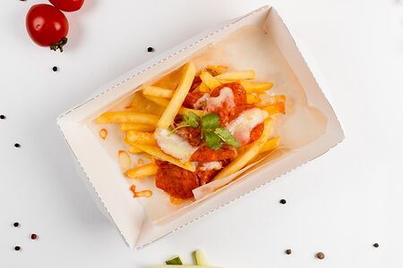 Запеченный с Пепперони картофель фри