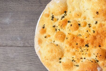 Фокачча с тимьяном