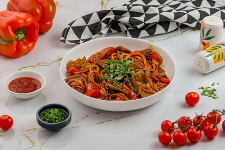 Лагман жареный