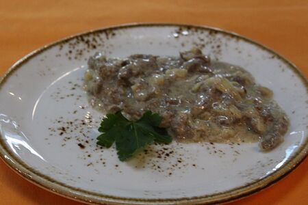 Бефстроганов из говядины