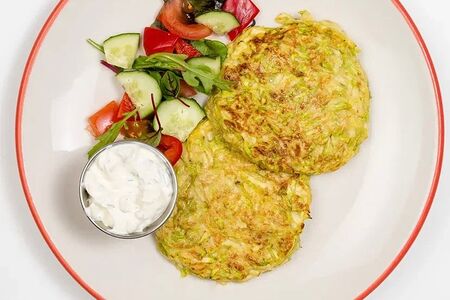 Оладьи из кабачка