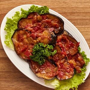 Сатэ из баклажан