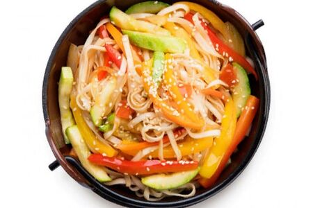 Wok с курицей